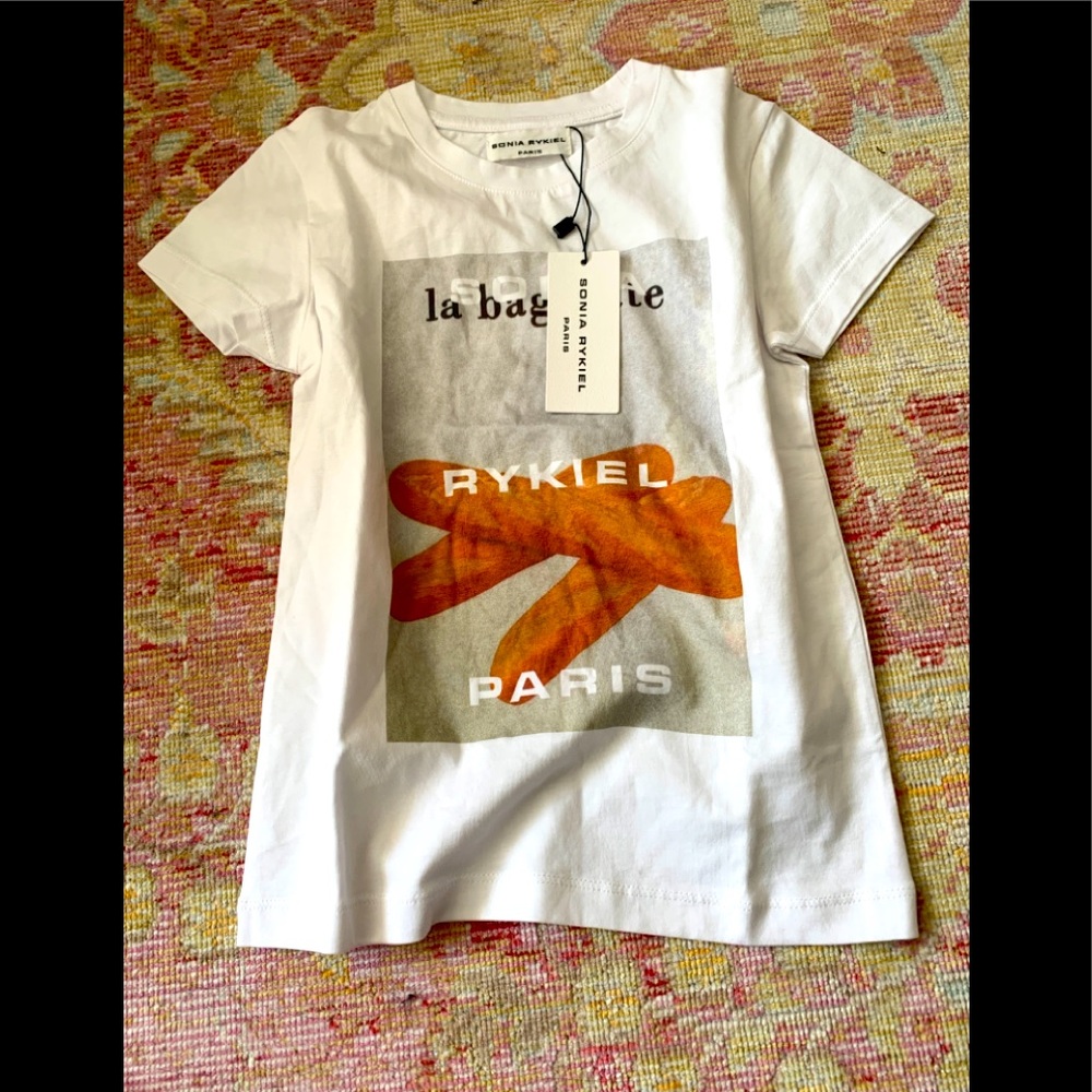 Kids white  short sleeve t shirt